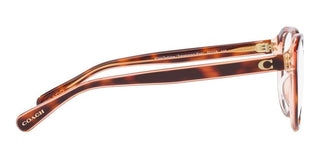 Coach HC 6209U women Brown Round Eyeglasses