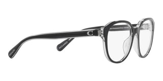 Coach HC 6209U women Black Round Eyeglasses