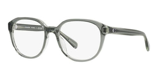 Coach HC 6209U women Green Round Eyeglasses