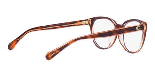 Coach HC 6210U women Brown Geometric Eyeglasses