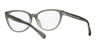 Coach HC 6210U women Green Geometric Eyeglasses