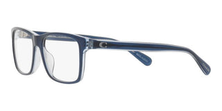 Coach HC 6213U men Blue Squared Eyeglasses