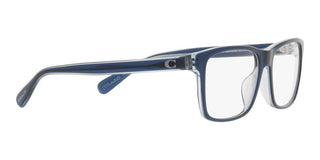 Coach HC 6213U men Blue Squared Eyeglasses