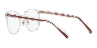 Coach HC 6217 women Transparent Squared Eyeglasses