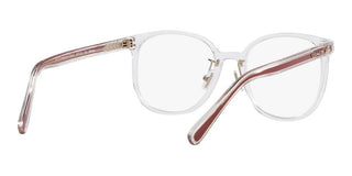 Coach HC 6217 women Transparent Squared Eyeglasses