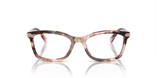 Coach HC 6219U women Havana Geometric Eyeglasses