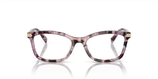 Coach HC 6219U women Havana Geometric Eyeglasses