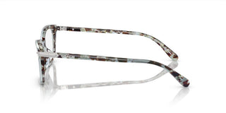 Coach HC 6219U women Havana Geometric Eyeglasses