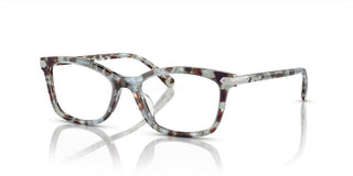 Coach HC 6219U women Havana Geometric Eyeglasses