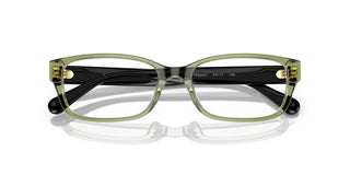 Coach HC 6221U women Green Geometric Eyeglasses