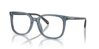 Coach HC 6227U men Blue Squared Eyeglasses