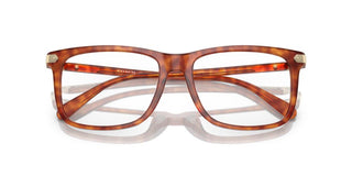 Coach HC 6228U men Brown Squared Eyeglasses