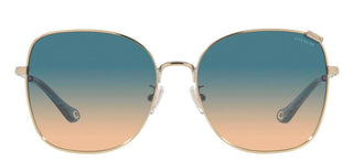 Coach HC 7133 women Gold Geometric Sunglasses