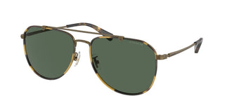 Coach HC 7164 men Havana Pilot Sunglasses