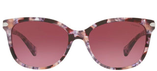 Coach HC 8132 women Pink Squared Sunglasses