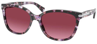 Coach HC 8132 women Pink Squared Sunglasses