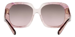 Coach HC 8323U women Pink Squared Sunglasses