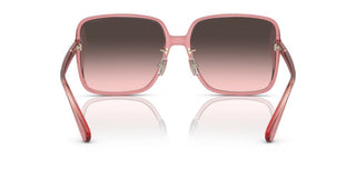 Coach HC 8368D women Pink Squared Sunglasses