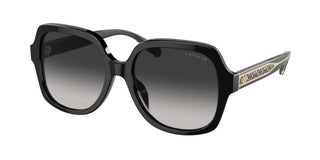 Coach HC 8395U women Black Squared Sunglasses