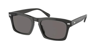 Coach HC 8397U men Grey Squared Sunglasses