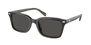 Coach HC 8398U men Grey Squared Sunglasses