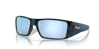 Oakley HELIOSTAT OO 9231 men Blue Geometric Sunglasses