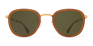 Mykita HELMI unisex Gold Geometric Sunglasses