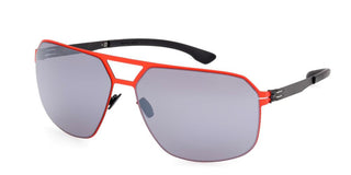 ic!berlin HENRY IC0043 unisex Red Pilot Sunglasses