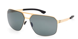 ic!berlin HENRY IC0043 unisex Gold Pilot Sunglasses