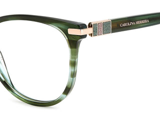 Carolina Herrera HER 0156 women Green Cat Eye Eyeglasses