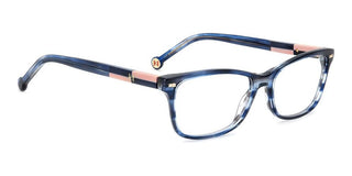 Carolina Herrera HER 0160 women Blue Squared Eyeglasses