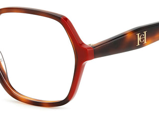 Carolina Herrera HER 0203 women Havana Geometric Eyeglasses