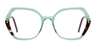 Carolina Herrera HER 0205 women Green Geometric Eyeglasses