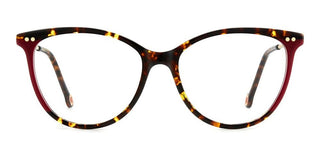 Carolina Herrera HER 0210 women Havana Butterfly Eyeglasses