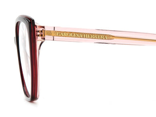 Carolina Herrera HER 0214 women Red Geometric Eyeglasses