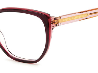 Carolina Herrera HER 0214 women Red Geometric Eyeglasses