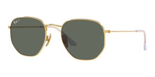 Ray-Ban HEXAGONAL RB 8148 unisex Gold Geometric Sunglasses