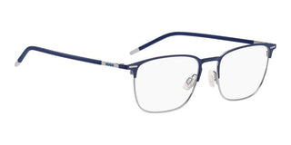 Hugo HG 1235 men Blue Squared Eyeglasses