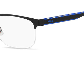 Hugo HG 1247 men Blue Geometric Eyeglasses