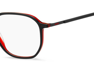 Hugo HG 1272 men Red Geometric Eyeglasses