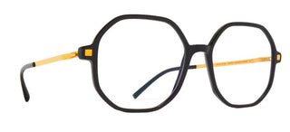 Mykita HILLA unisex Black Geometric Eyeglasses