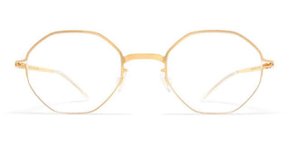 Mykita HOWLIN unisex Gold Geometric Eyeglasses