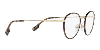 Burberry HUGO BE 1373 men Gold Round Eyeglasses