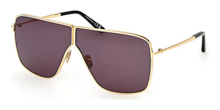 Tom Ford HUXLEY FT1159 unisex Gold Pilot Sunglasses