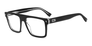 Dsquared2 ICON 0012 men Black Geometric Eyeglasses