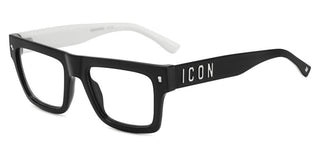 Dsquared2 Icon 0023 Men Black Squared Eyeglasses