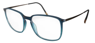 Silhouette ILLUSION LITE 2945 men Green Geometric Eyeglasses