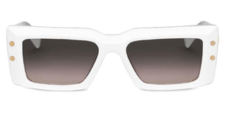 Balmain IMPERIAL women White Rectangle Sunglasses