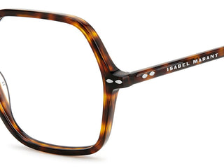 Isabel Marant IM 0150 women Havana Geometric Eyeglasses