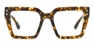 Isabel Marant IM 0175 women Havana Geometric Eyeglasses